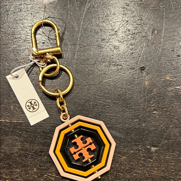 Tory Burch Gold and Pink Keychain - Picture 5 of 5